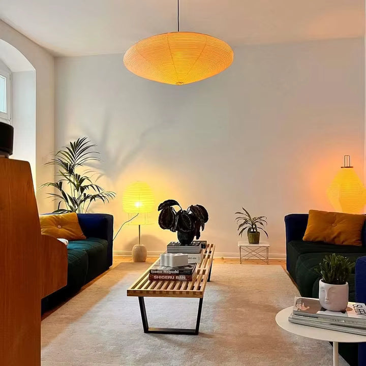 Moderne Papirlanterne Pendel Taklampe – Inspirert av Japansk Design | Skanto