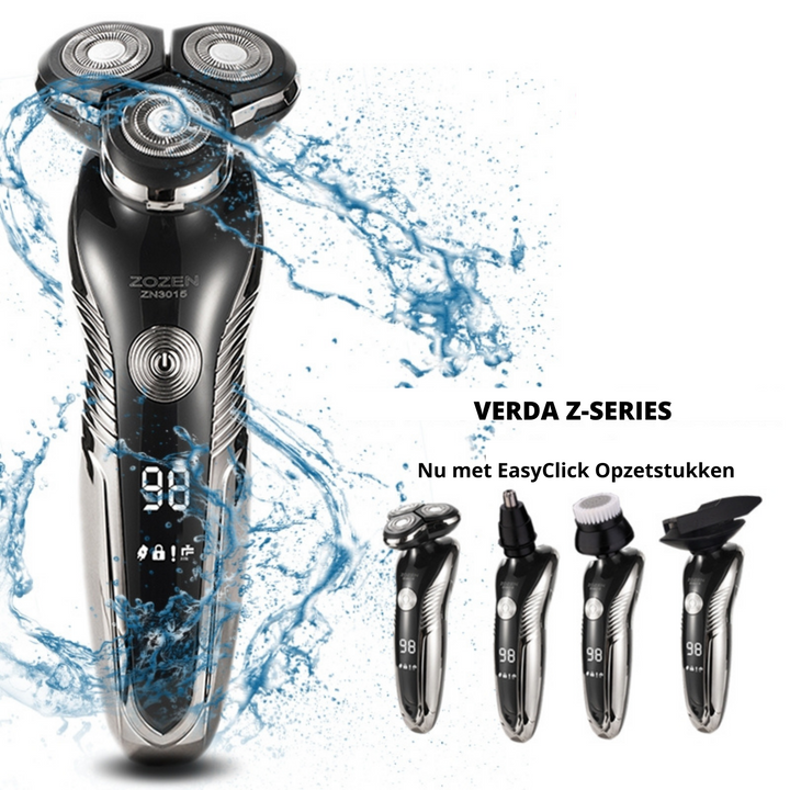 Serie Barbermaskin – Oppladbar Barbermaskin for Fuktig og Tørt Skanto