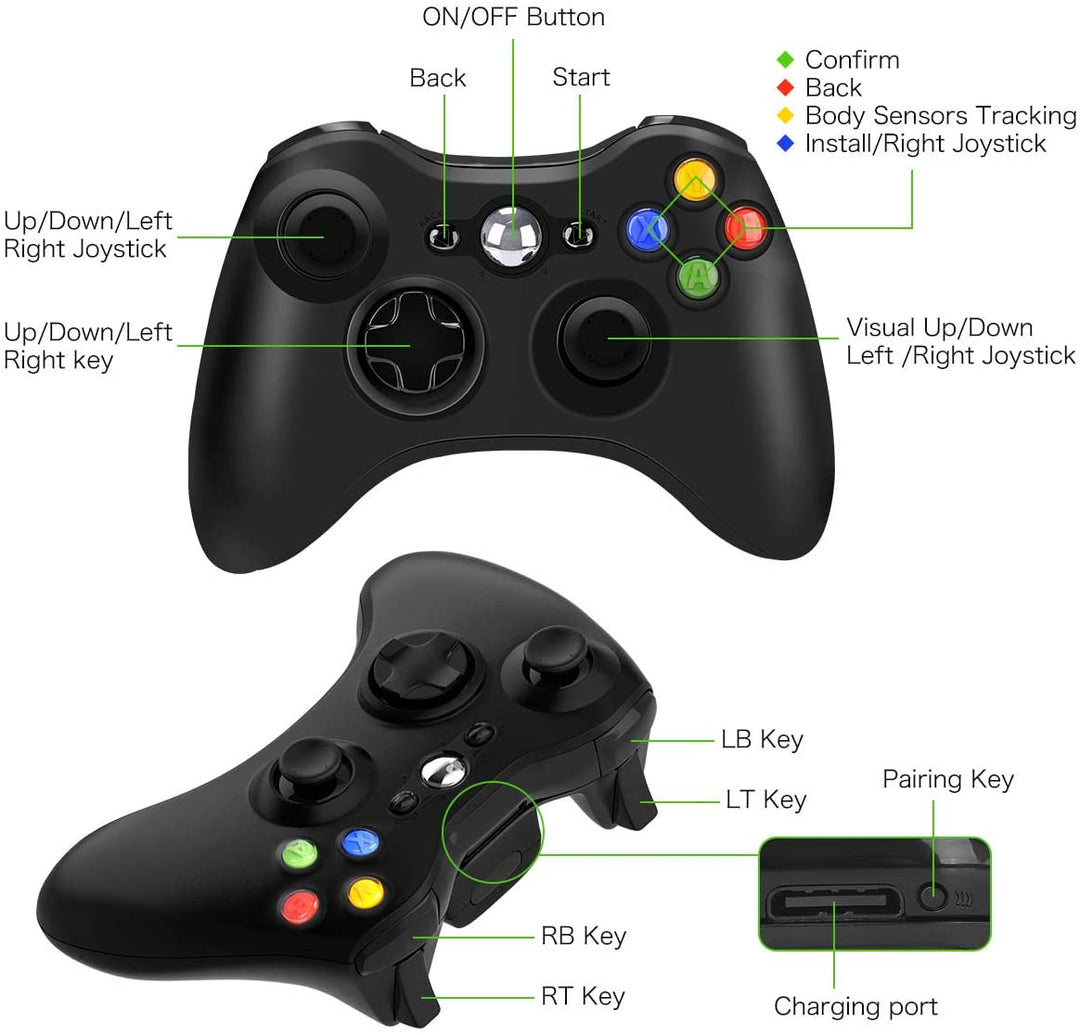 Skanto | Xbox 360 Trådløs Kontroller