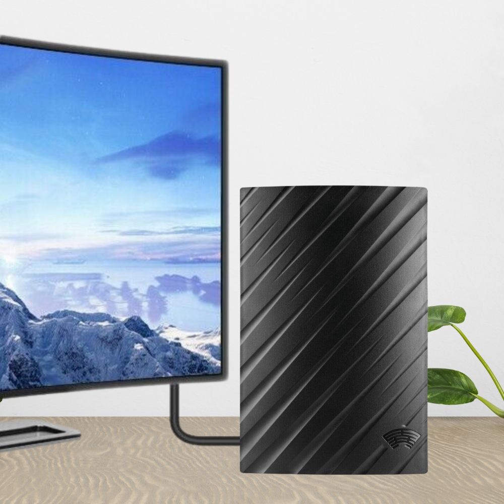 Skanto | HDTV 4K Digitalantenne for innendørs bruk | Stort rekkevidde 600 miles