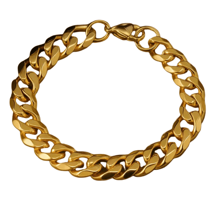 Skanto | Armert Kjede Armbånd med Punk-Inspirert Design