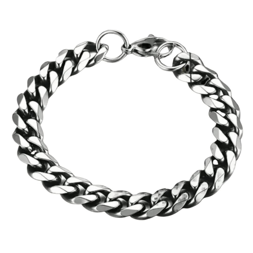 Skanto | Armert Kjede Armbånd med Punk-Inspirert Design