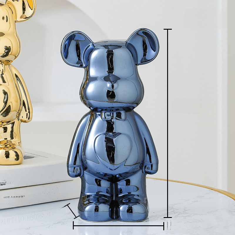 Skanto | Elegant Kosedyrfigur for Moderne Møblering