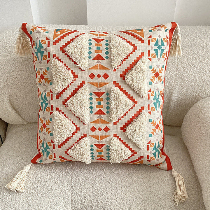 Boho fôret frynse kast puteomslag | Skanto