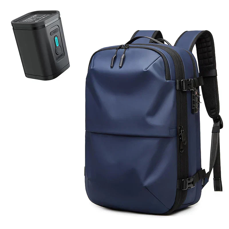 Packlite Slim – Vanntett kompresjonsryggsekk med USB-tilkobling for håndbagasje | Skanto