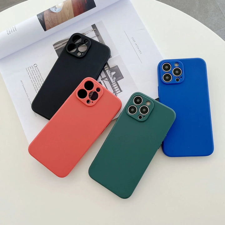Skanto | Pastell solid farge silikon iPhone-deksel