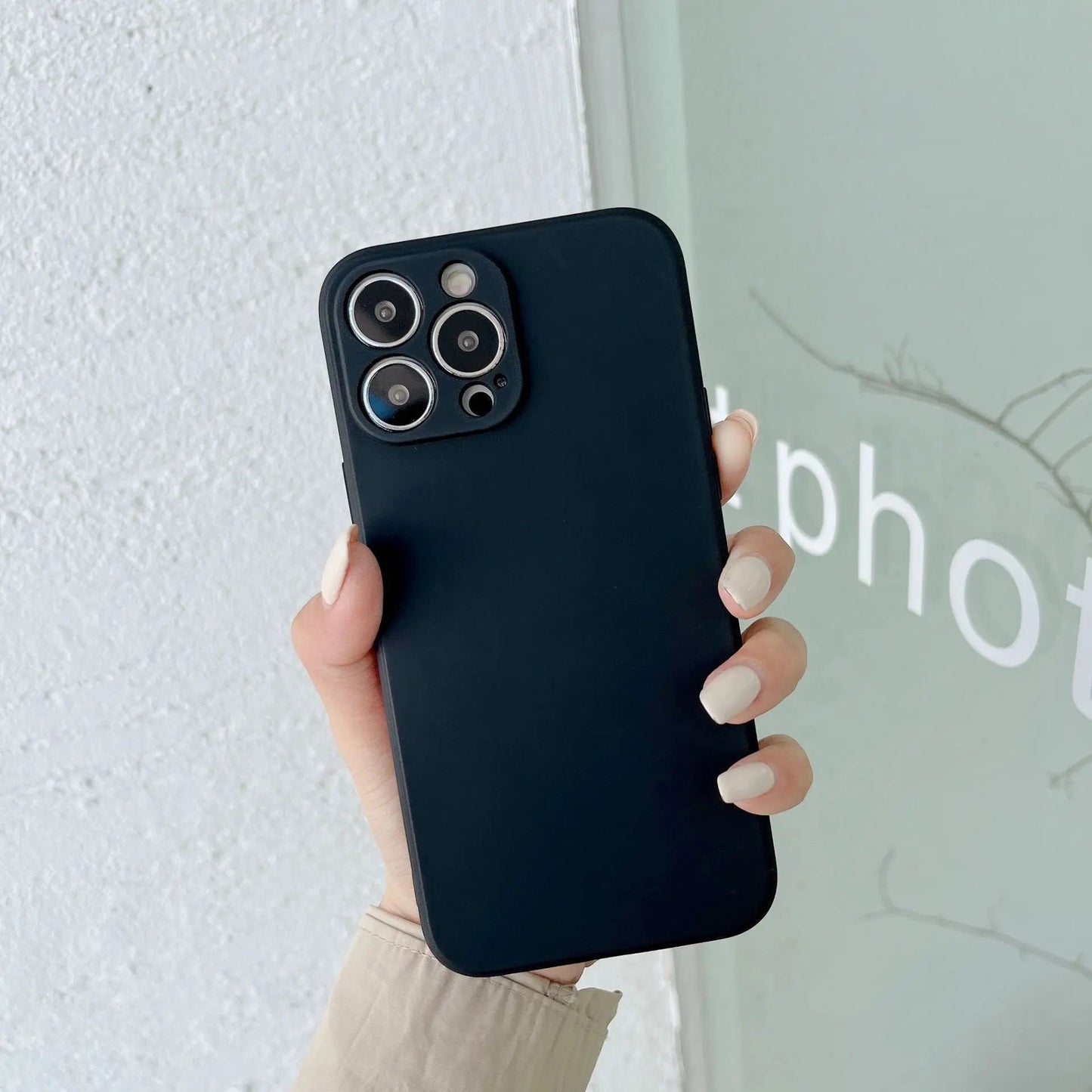 Norvo | Pastell solid farge silikon iPhone-deksel