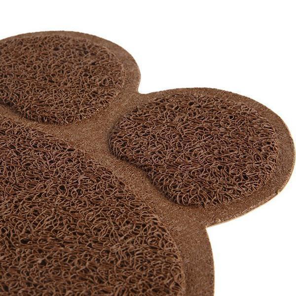 Paw Print Pet Feeding Litter Mat | Skanto