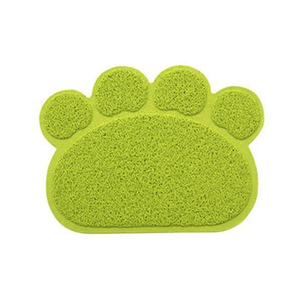 Paw Print Pet Feeding Litter Mat | Skanto