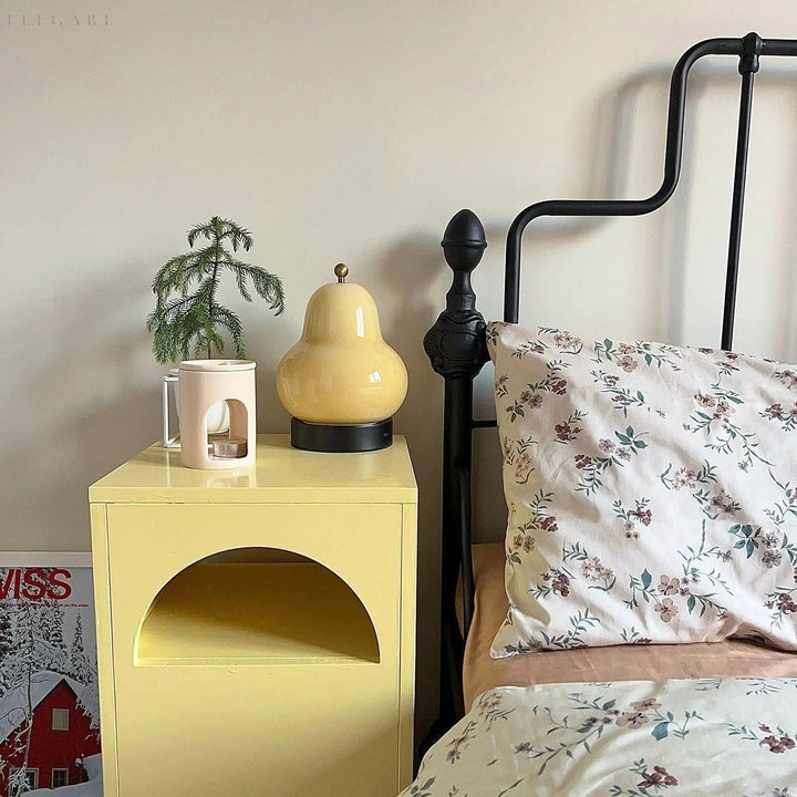 Pæreformet Touch Dimmer Lampe med Varmt Lys Skanto