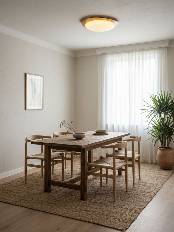 Flush Mount Pebble Metal Ceiling Light | Skanto