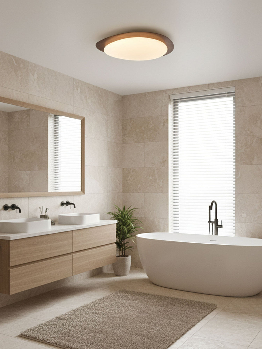 Flush Mount Pebble Metal Ceiling Light | Skanto