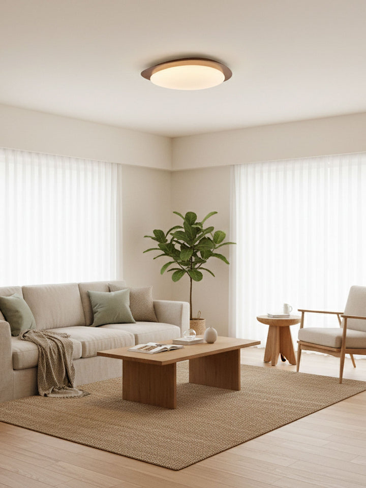 Flush Mount Pebble Metal Ceiling Light | Skanto