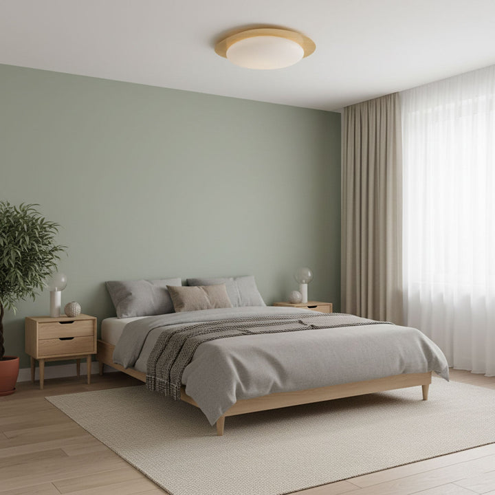 Flush Mount Pebble Metal Ceiling Light | Skanto