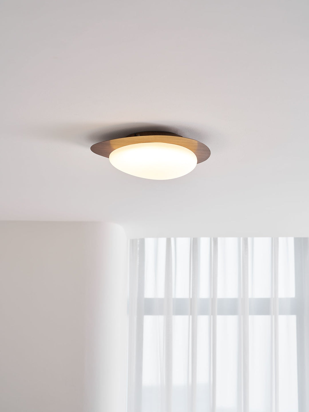 Flush Mount Pebble Metal Ceiling Light | Skanto