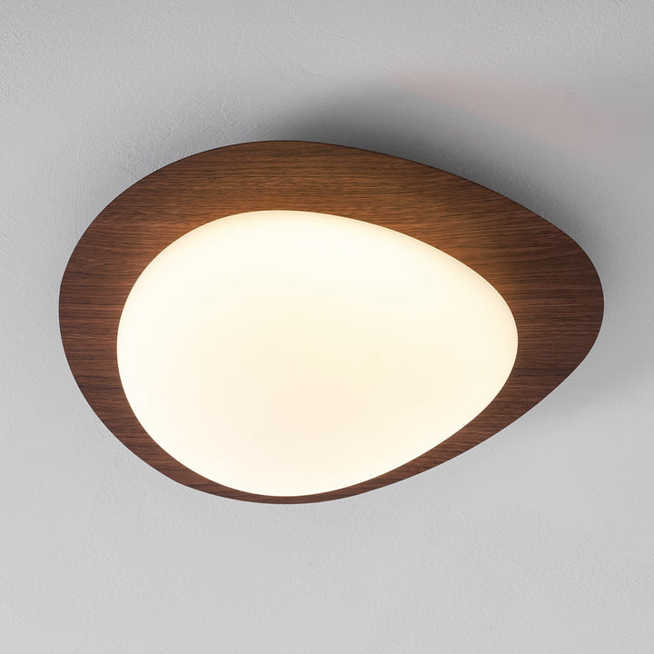 Flush Mount Pebble Metal Ceiling Light | Skanto