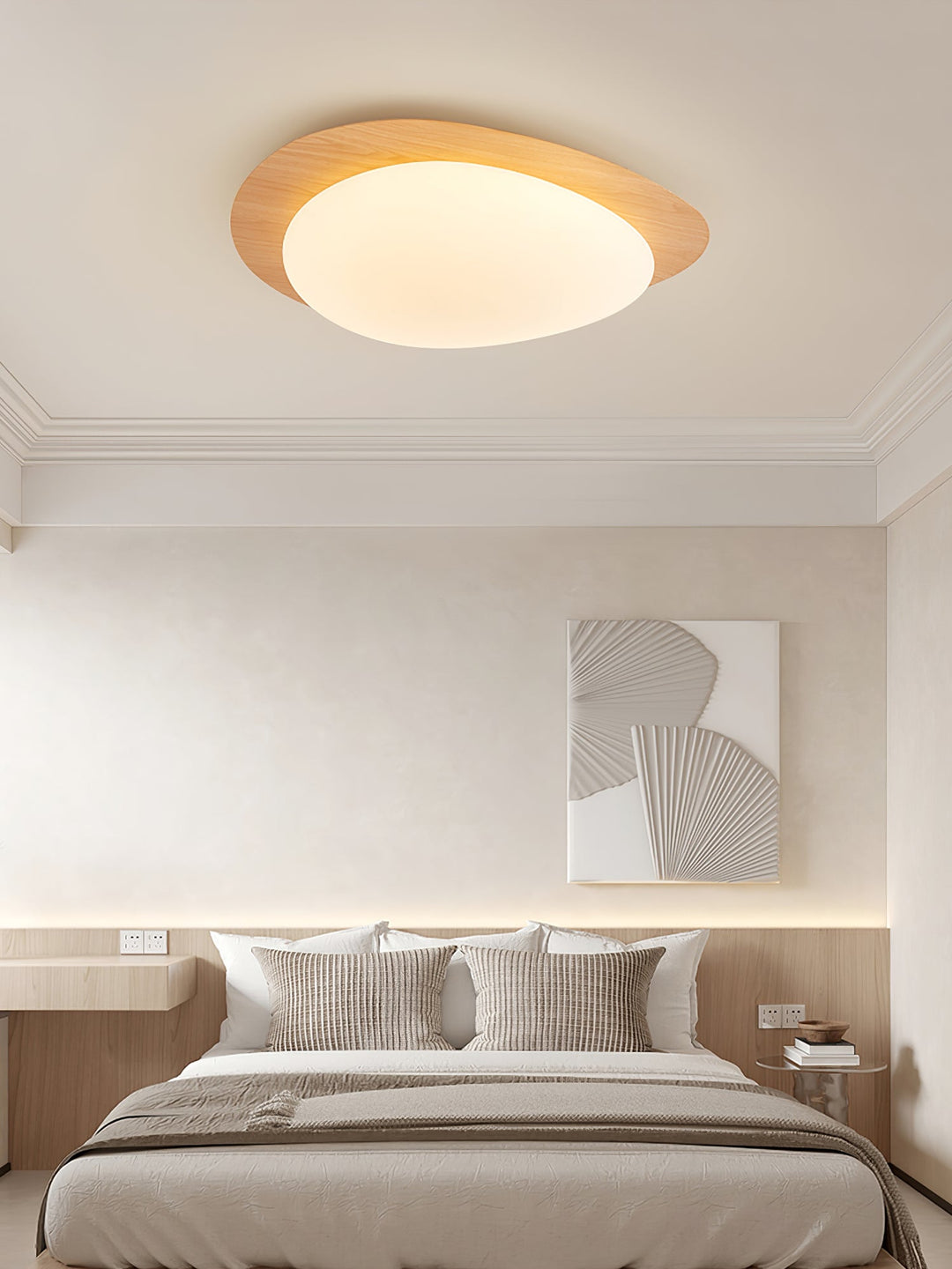Flush Mount Pebble Metal Ceiling Light | Skanto