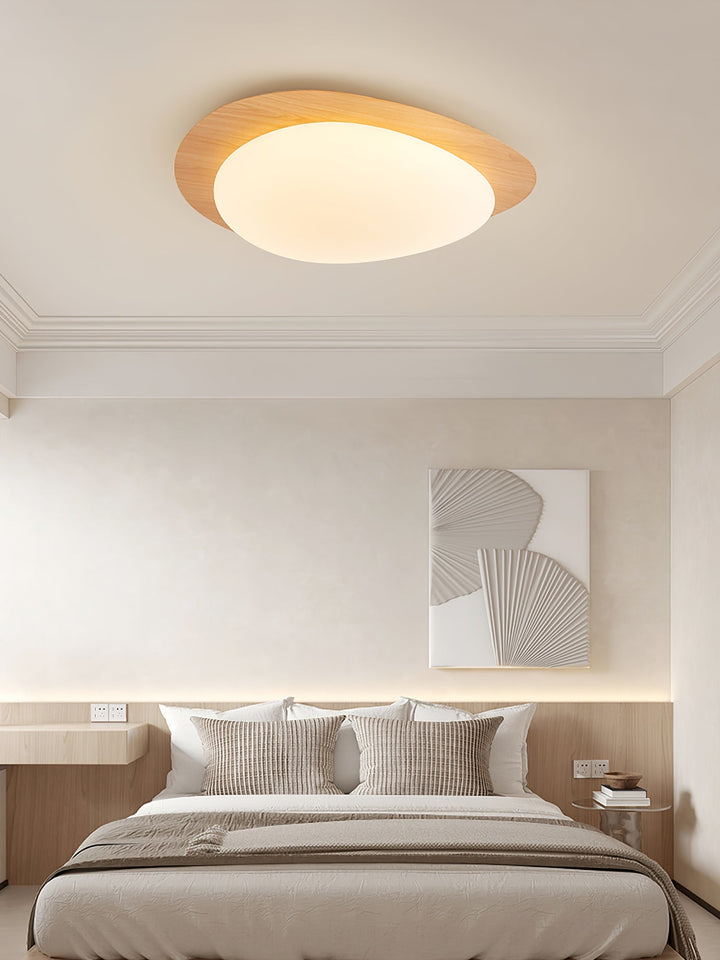 Flush Mount Pebble Metal Ceiling Light | Skanto