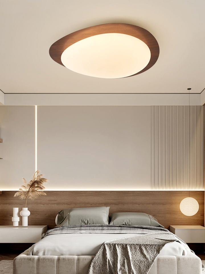Flush Mount Pebble Metal Ceiling Light | Skanto