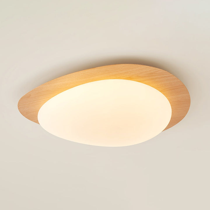 Flush Mount Pebble Metal Ceiling Light | Skanto