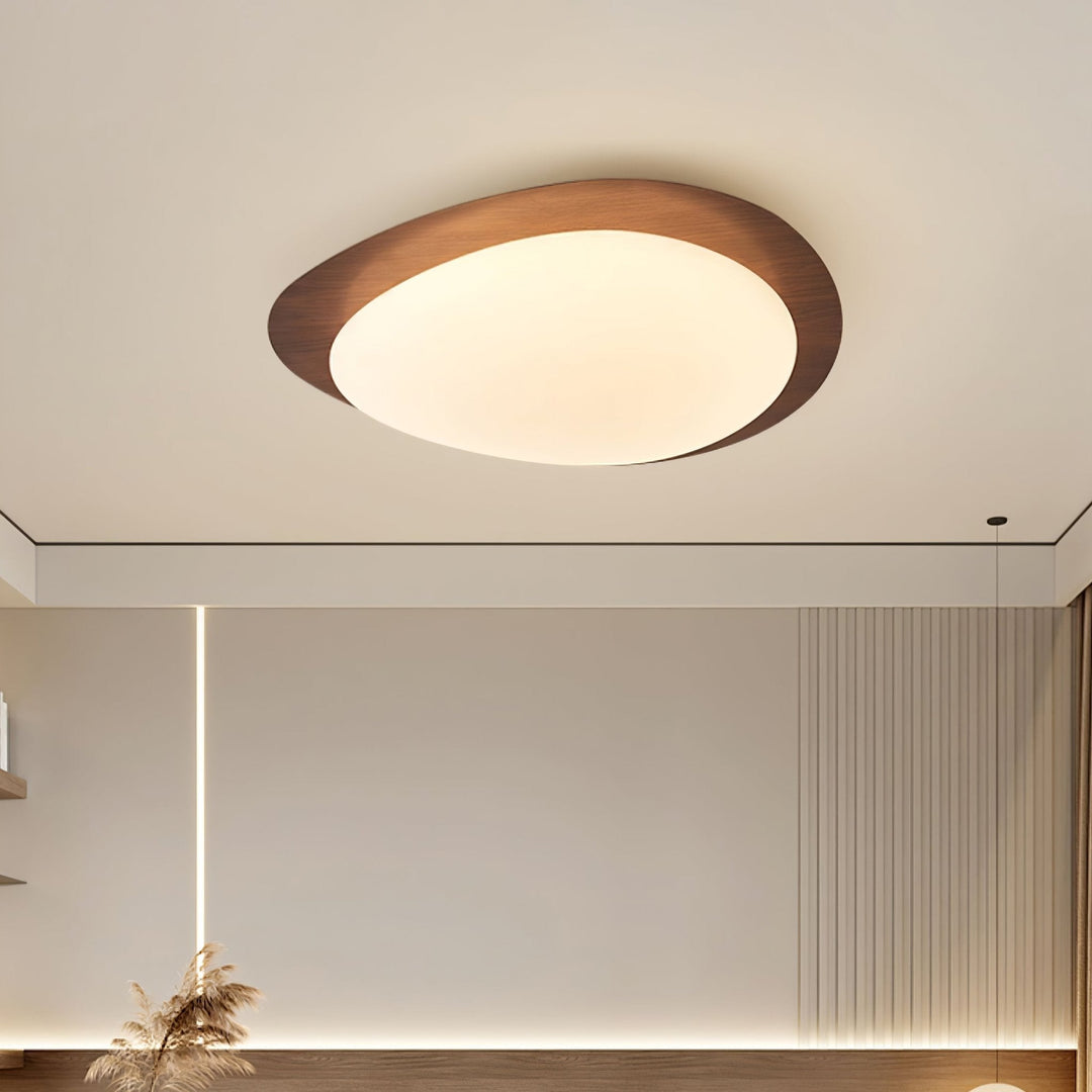 Flush Mount Pebble Metal Ceiling Light | Skanto