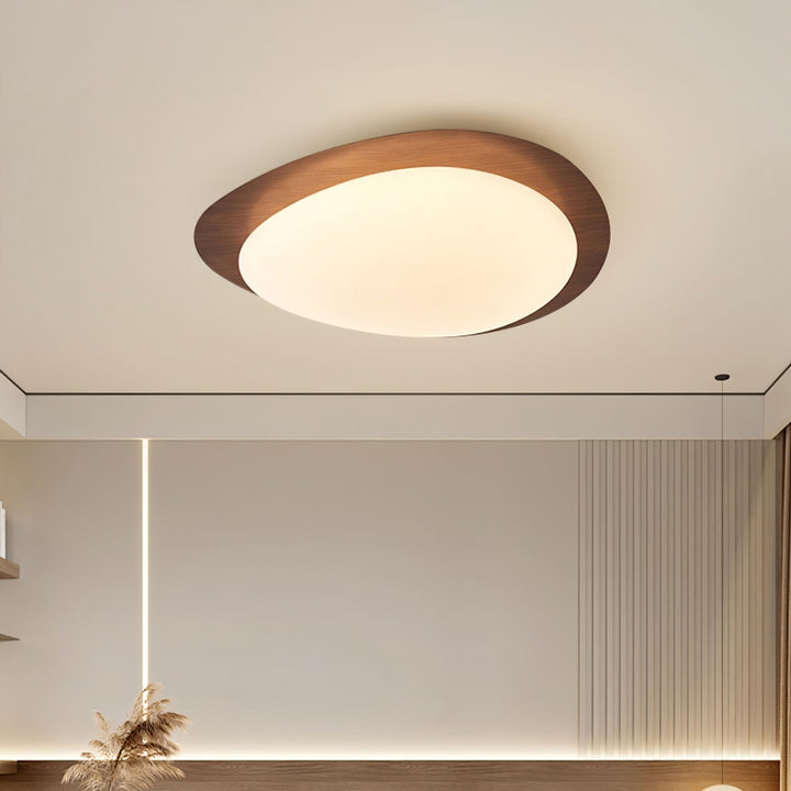 Flush Mount Pebble Metal Ceiling Light | Skanto