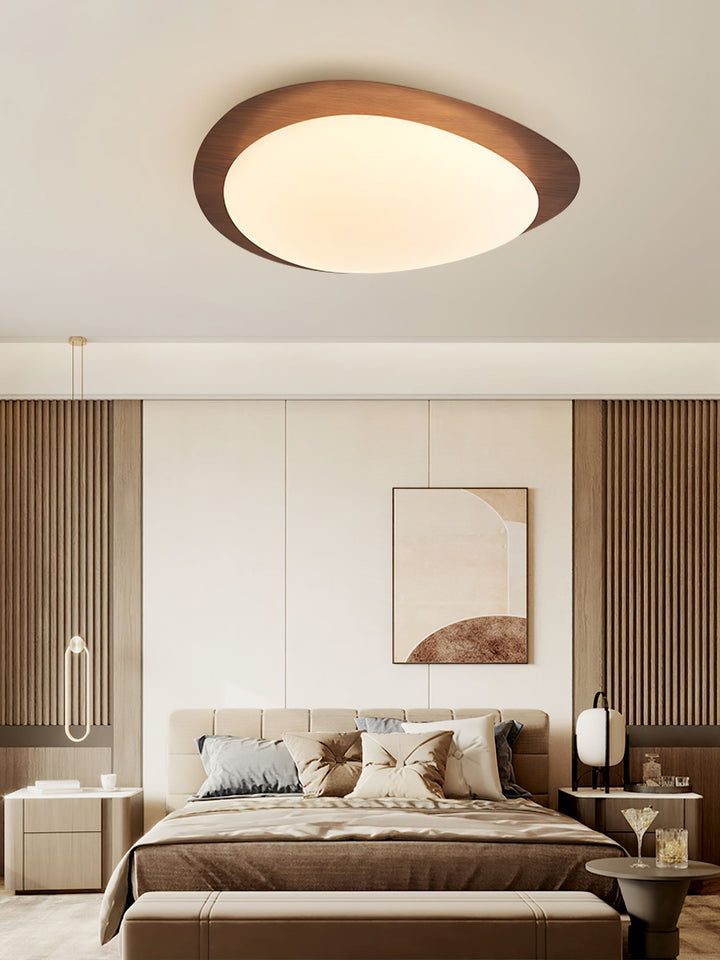 Flush Mount Pebble Metal Ceiling Light | Skanto