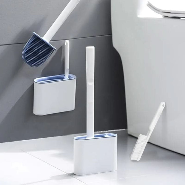 Skanto | PerfectClean Silikon Toalettbørste – Veggmontert & Hygienisk