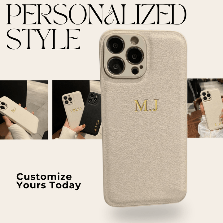 Skanto | Personliget Lærveske for iPhone 11–17 Pro Max