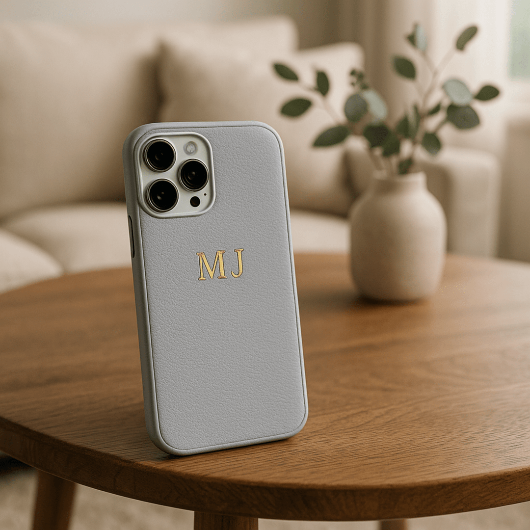 Skanto | Personliget Lærveske for iPhone 11–17 Pro Max