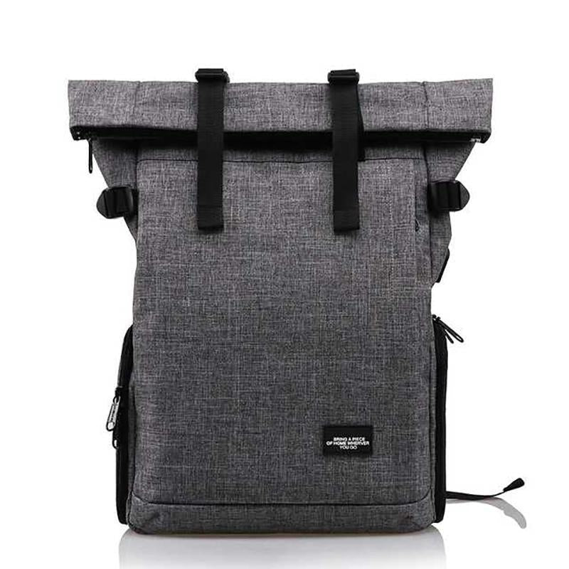 Skanto | Multifunksjonell Vanntett DSLR Kamera Reiser Bag Med USB Port