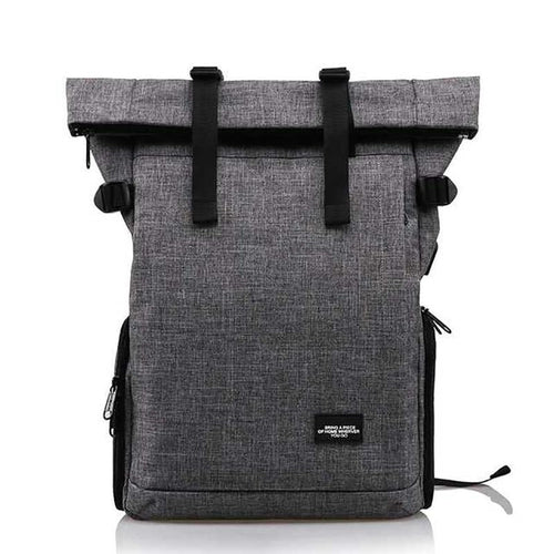 Skanto | Multifunksjonell Vanntett DSLR Kamera Reiser Bag Med USB Port