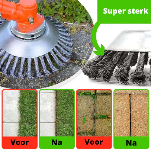Skanto | Trimmer️ | Trimmer og Ugressbørste Laget av Ståltråd