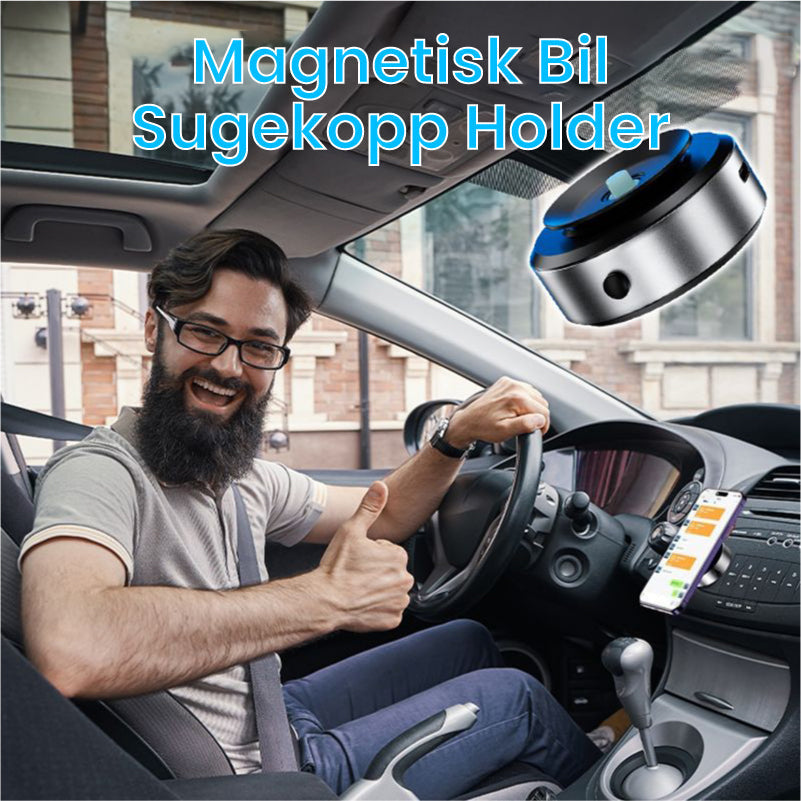Skanto | Magnetisk Bil Sugekoppholder