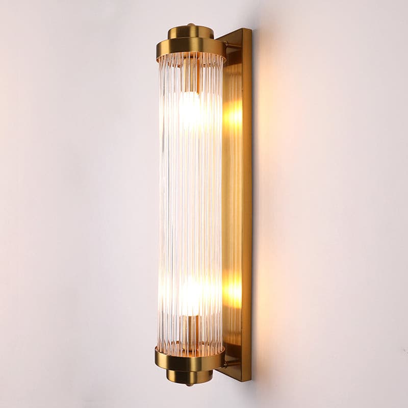 Skanto | Vintage Glass Vegglampe med LED i Retro Stil