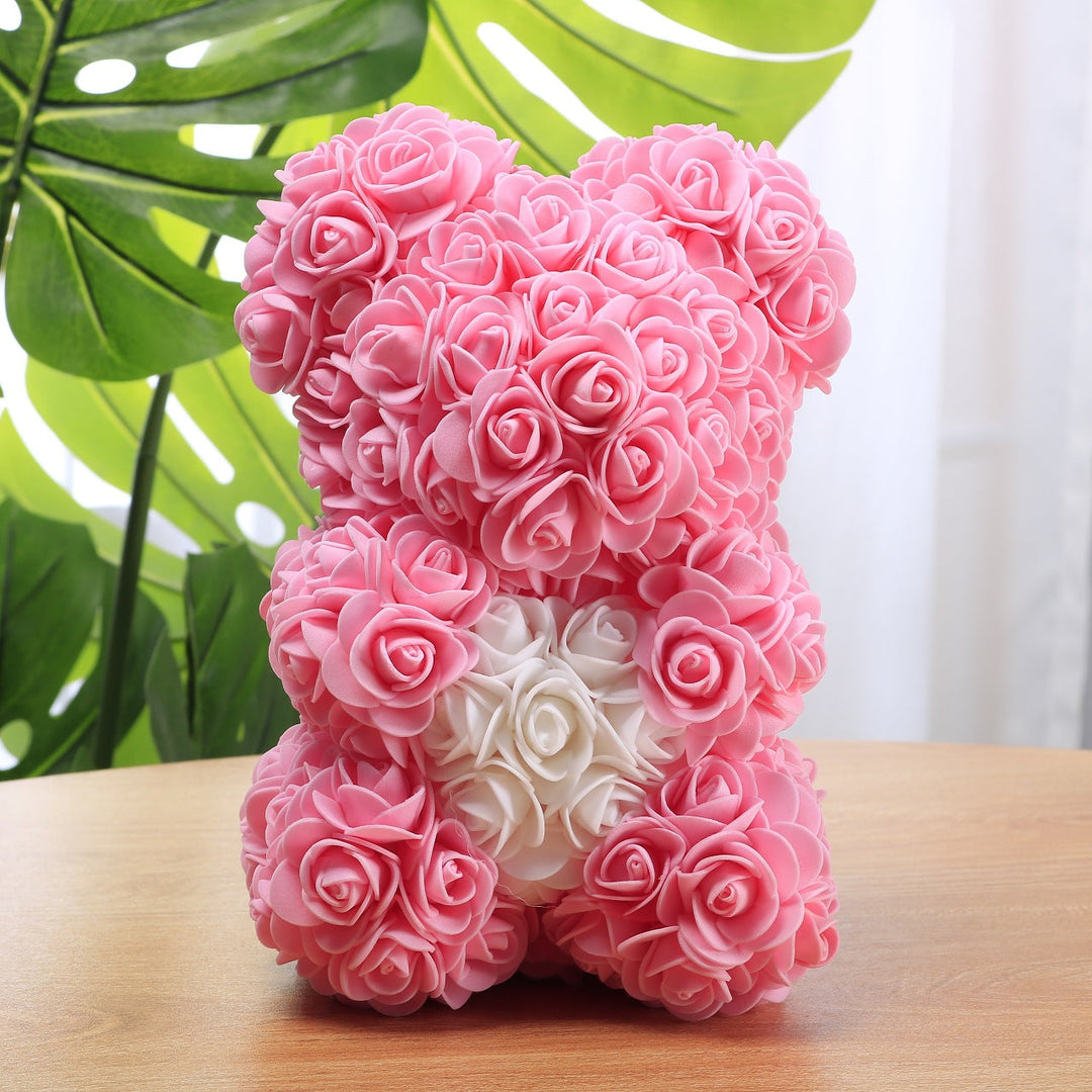 Skanto | Rose Teddybjørn Bukett