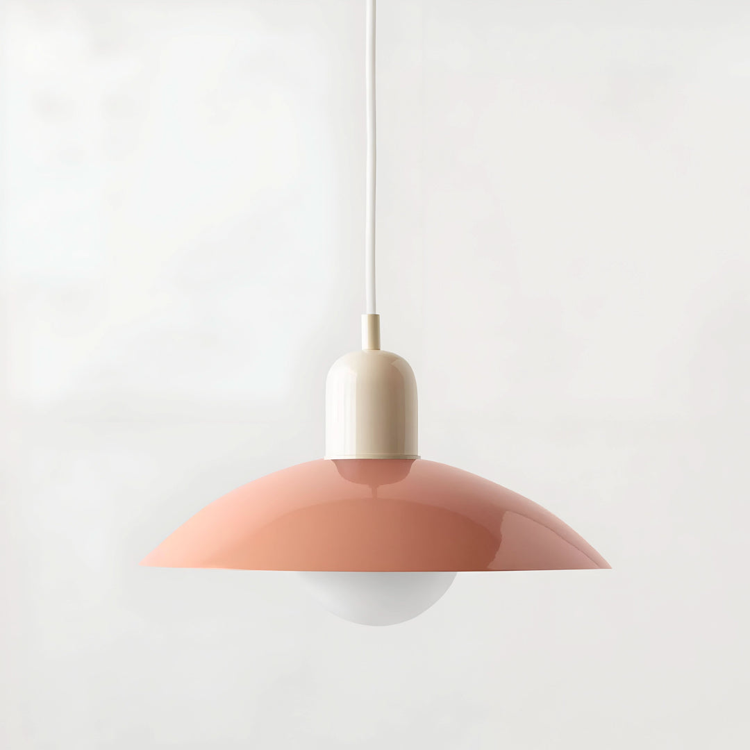 Skanto | Moderne Macaron Bauhaus Pendellampe – Jernskjerm