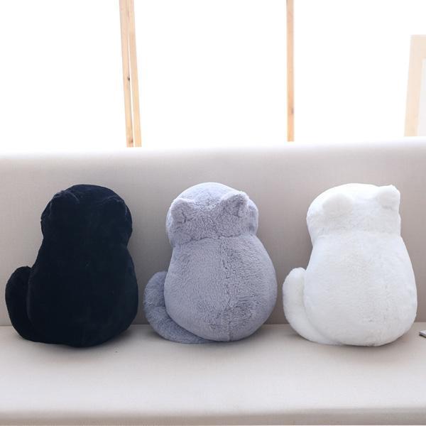 Plush Cat Cushion | Skanto