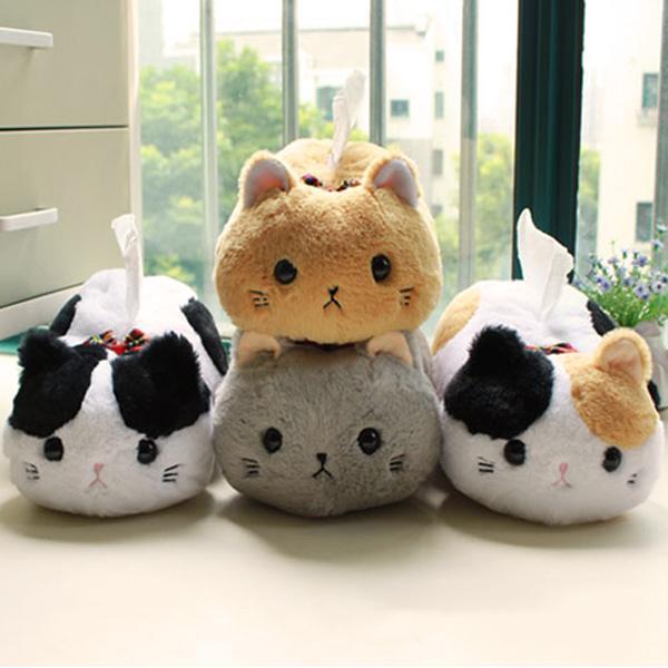 Plush Cat Vevdeksel | Skanto