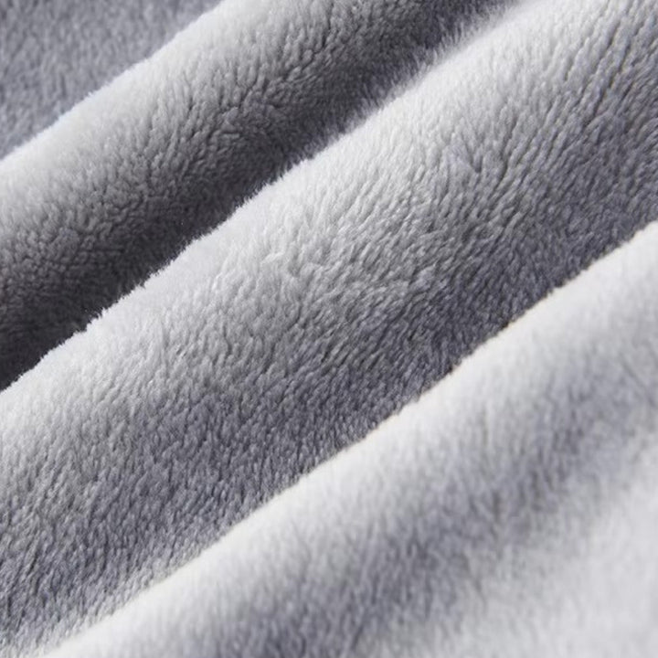 Skanto | Plush Fleece Kontrast Beskytter Badekåpe