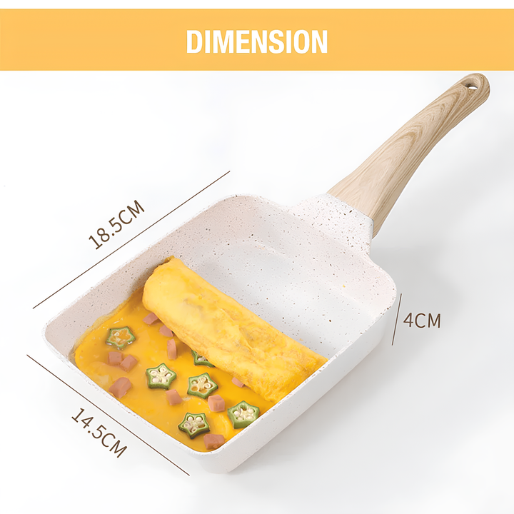 Skanto til tamagoyaki omelett med non-stick coating