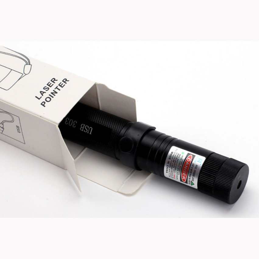 LumaBeam Laser Pen med Lang Rekkevidde og Oppladbart USB-C Batteri | Skanto