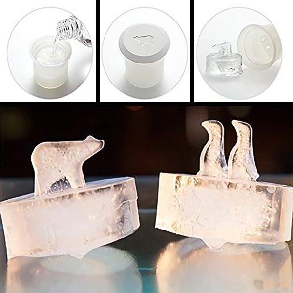 Polar Bear Penguin Isformer (Sett med 2) | Skanto