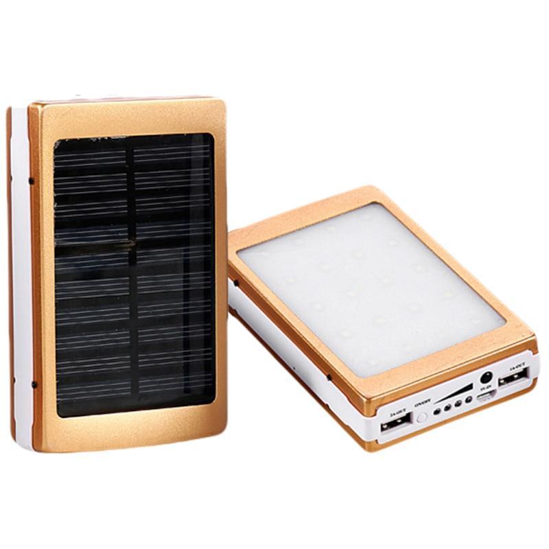 Skanto | Bærbar 5x18650 Powerbank Pover Power Bank 18650 Solenergi Power Bank Hylster DIY Boks Dual USB Kit Telefonlader Lommelykt