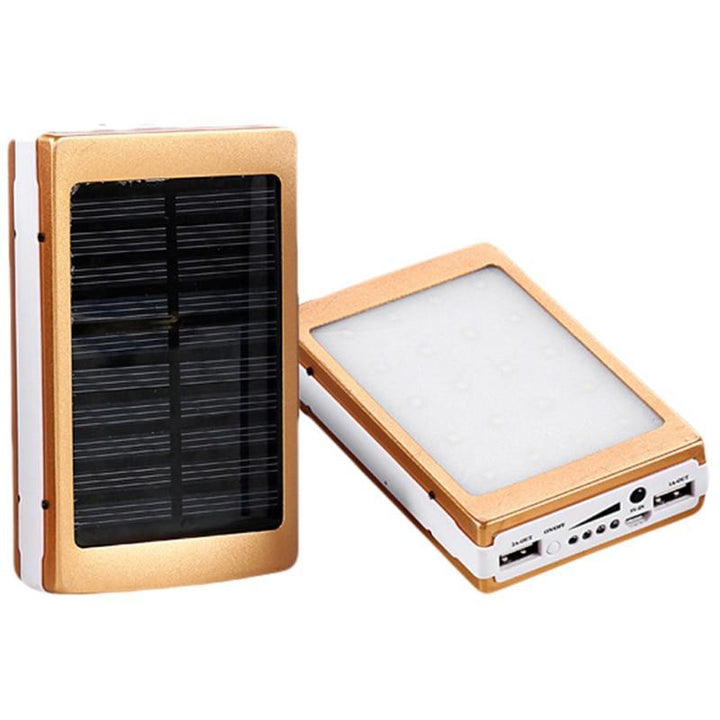 Skanto | Bærbar 5x18650 Powerbank Pover Power Bank 18650 Solenergi Power Bank Hylster DIY Boks Dual USB Kit Telefonlader Lommelykt