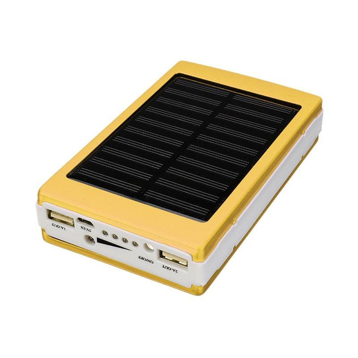 Skanto | Bærbar 5x18650 Powerbank Pover Power Bank 18650 Solenergi Power Bank Hylster DIY Boks Dual USB Kit Telefonlader Lommelykt