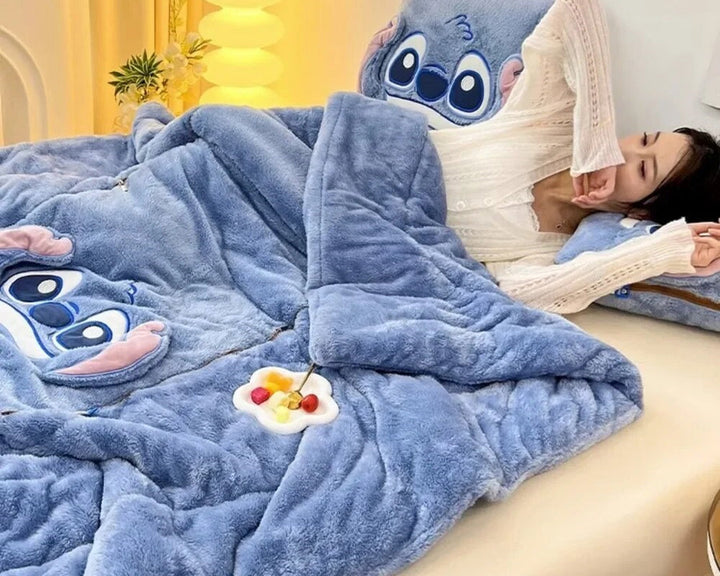 Skanto | Konvertibel CozyNest Teppepute Kombinasjon for Hjemkomfort