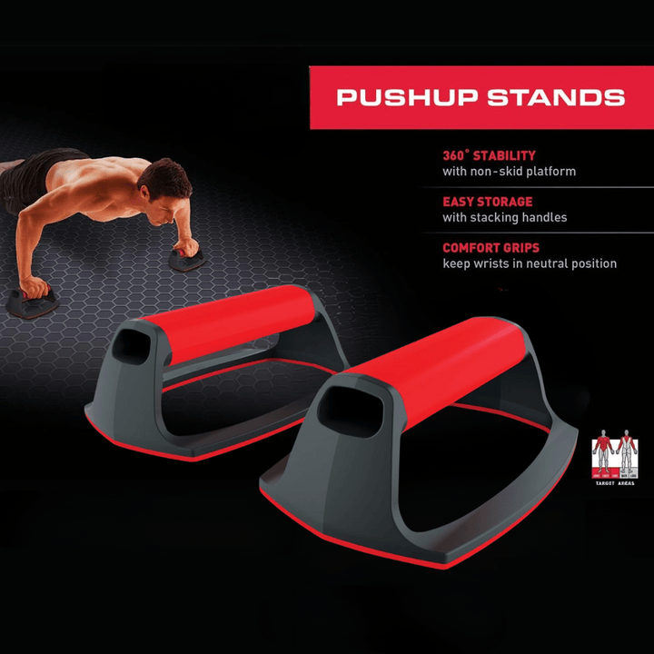 Skanto | PowerGrip – Ergonomisk Push-up Støtte for Leddvennlig Trening