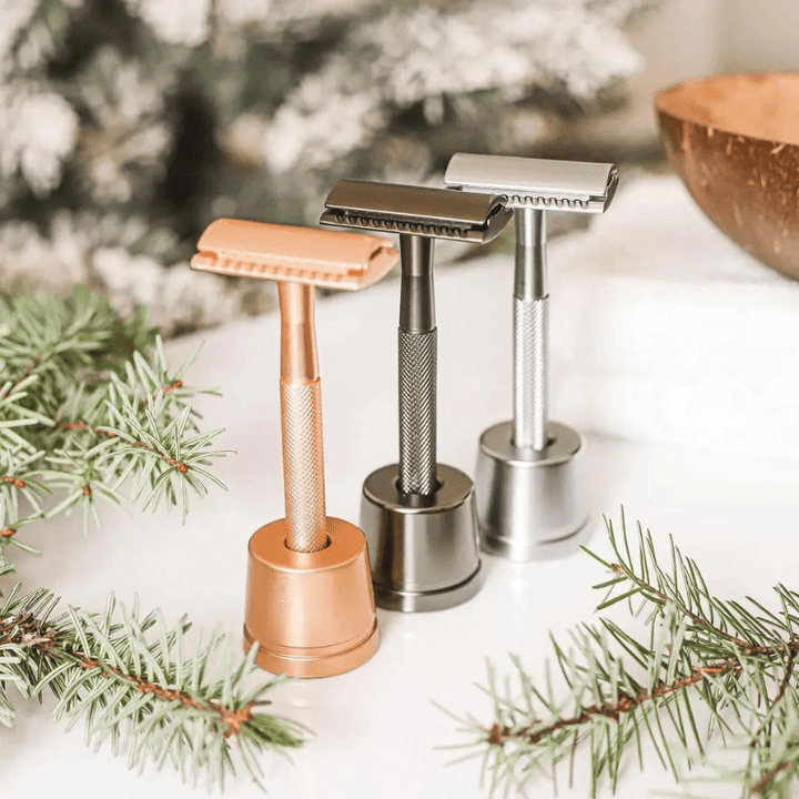 Skanto | PrecisionBlade – Luksus 5-bladbarberhøvler med ergonomisk grep og utskiftbare blader