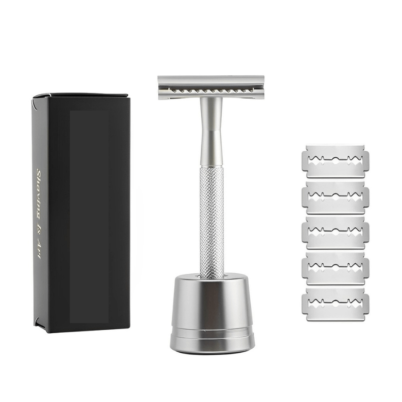 Skanto | PrecisionBlade – Luksus 5-bladbarberhøvler med ergonomisk grep og utskiftbare blader